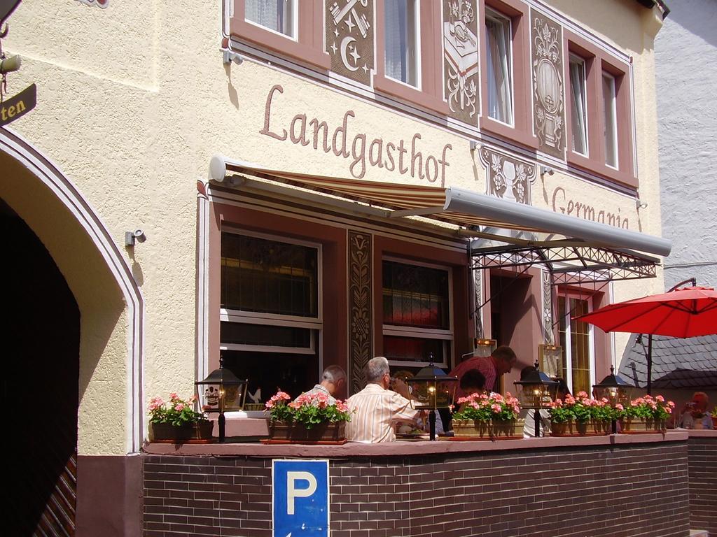 Landgasthof Germania Rudesheim am Rhein Bagian luar foto